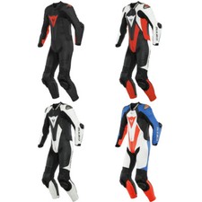 Dainese Laguna Seca 5 Hommes Moto Combi Cuir Premium Sport Course une Piece