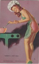 Carte Mutoscope Pin Up - Voici