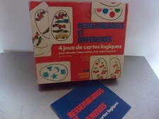 Jeu NATHAN - VINTAGE - RESSEMBLANCES & DIFFERENCES  n° 96