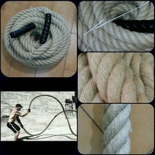 Corde Tressée Crossfit 40mm x