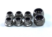 Chariot Kart Acier Inoxydable m12 Nyloc Bride Roue Écrous 1 Set Projet One Cadet