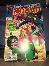 Marvel Comics-Nomad Kid Bucky vs. Cub Lobo??  Marvel Comics #10 February 1993!!!