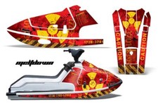 Jet Ski Graphisme Autocollants Stickers Kawasaki X2 650 1986-1995 Mltdwn Y R