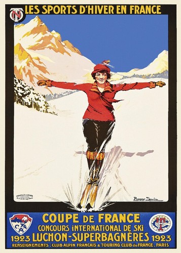Ski coupe france - ski, 1923