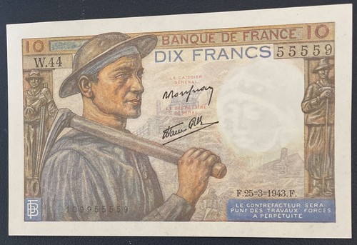 Billet france 10 francs - france,