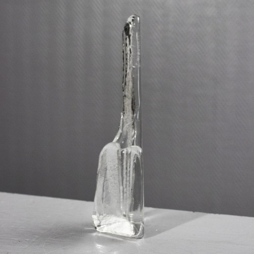 Soliflore vintage verre moulé