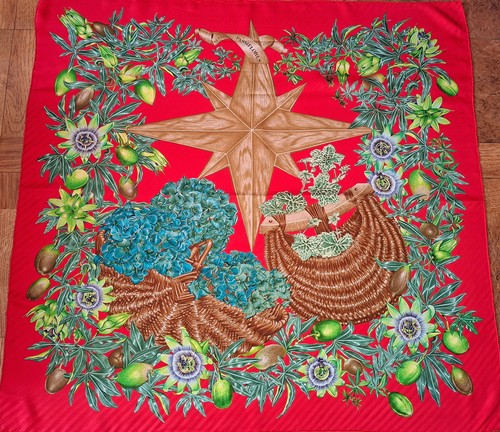 Hermes scarf passiflores - hermes,