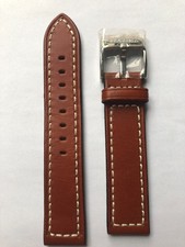 Bracelet montre en cuir marque Festina couleur marron clair Neuf