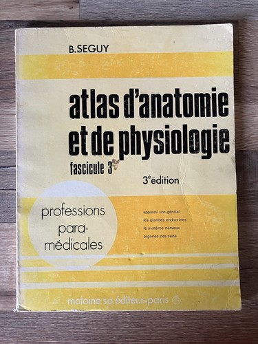 Ancien atlas anatomie - atlas, et