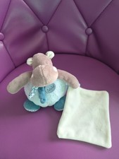doudou Mouchoir Hippopotame