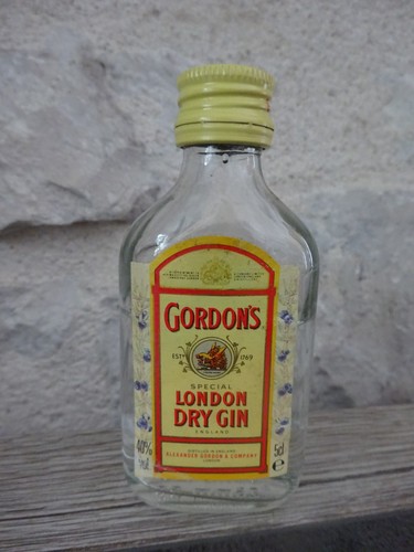 Mignonnette bouteille gordon - bouteille, gordon's