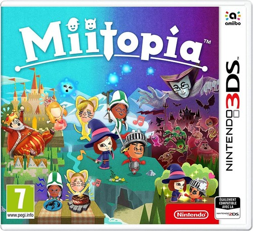 Jeu 3ds miitopia - jeu,