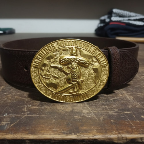Bandidos motorcycle club belt - bandidos,