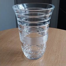 Grand Vase Cristal ST LOUIS estampillé + Etiquette  + 5KG Parfait état .