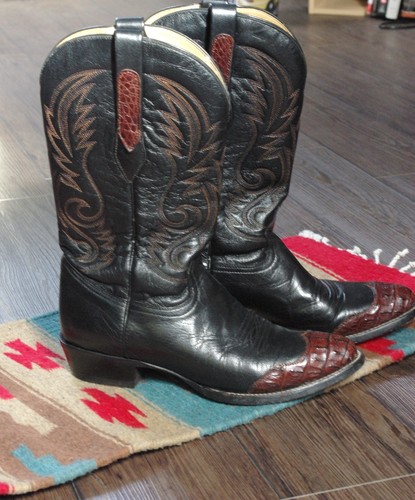 Bottes western homme coral - bottes,