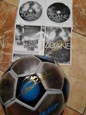 zinédine Zidane autograph