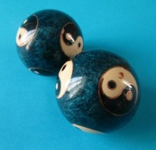  2 Boules Qi Gong - Boules Zen AVEC CLOCHES SINGING ZEN BALLS
