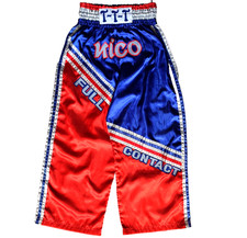 PANTALON SATIN FULL CONTACT BOXE KICK BOXING SANDEE SPORT PRODUIT de THAILANDE