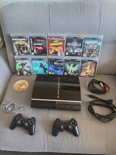 Console ps3 fat 160 - go, 11