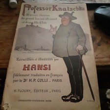 professor KNATSCHKE HANSI floury 1919
