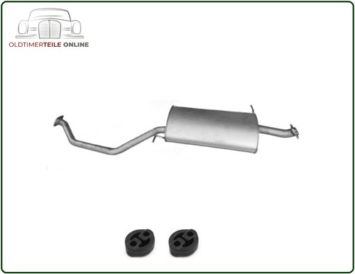 Silencieux central pour mazda - silencieux,