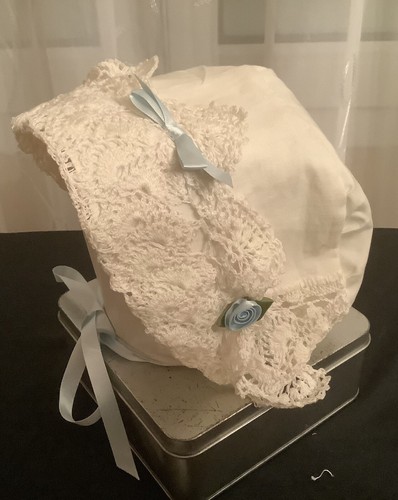 Bonnet ancien pour poupee - ancien, poupee-