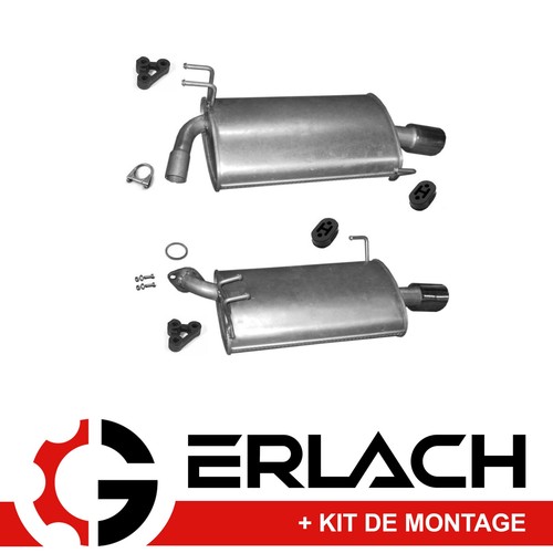 Echappement silencieux pour