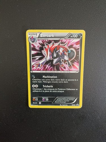 Pokemon card zoroark bw09 - card,