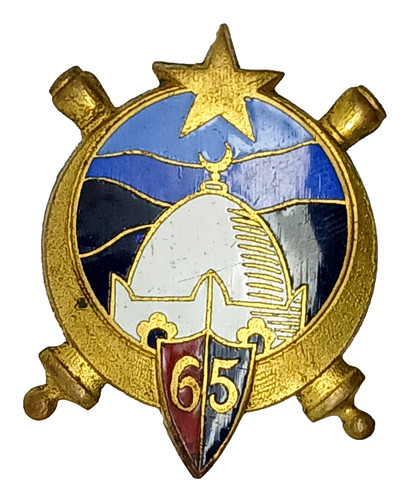 Insigne artillerie arti 123 - -,