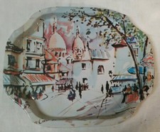 Petit Plateau Tôle Vintage