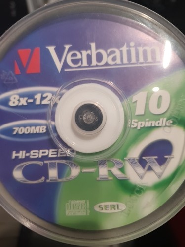 Boite vierge verbatim - boite,