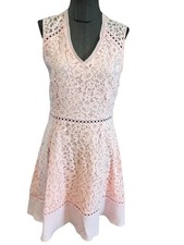 Superbe Robe Dentelle Rose