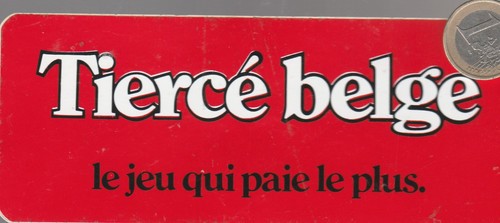 C44 chevaux tierce belge - c44., chevaux.