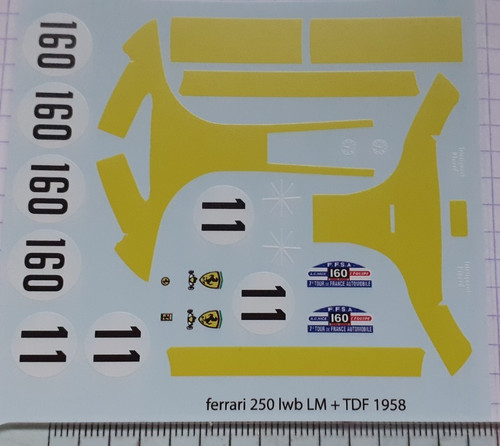 Decalcomanie decals ferrari - decals,
