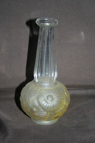 Vase verre satiné - , art