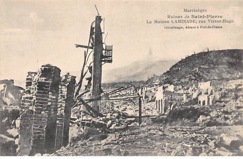 Martinique san35368 ruines - martinique,