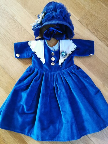 Ensemble ancienne robe velours - robe,