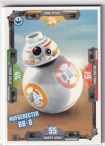 Lego star wars série carte - wars,