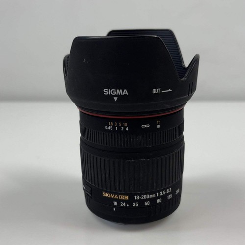 Sigma 200mm 3 5 6 - 18-200mm, f/3.5-6.3