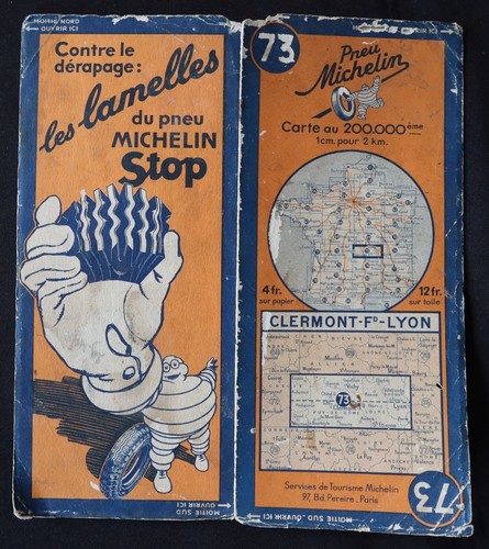 Carte michelin - michelin, 73
