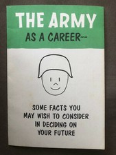 Brochure de propagande pour l'engagement dans l'armée américaine - 2eme guerre 