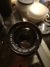 objectif canon FD 135mm 1:3.5