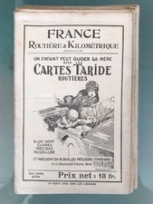 CARTE TARIDE FRANCE ENTIERE - ROUTIERE ET KILOMETRIQUE