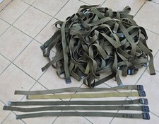 Lot 100 ceintures état neuf toile kaki WW2 1945 Indochine Algérie ArméeFrançaise