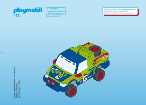 Playmobil 4421 pick rallye - playmobil,