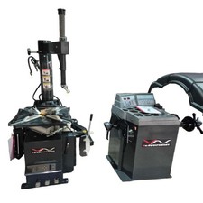 Pack Démonte Pneu Semi-Automatique 26" + Équilibreuse 24” – Pro, 220V, Accessoir