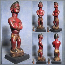COLON BAOULE rci AFRICANTIC art africain primitif african statue africaine baule