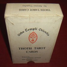 Ancien Tarot Aleister Crowley & Frieda Harris première édition EO