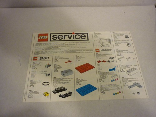 Lego catalogue depliant - lego,,