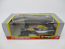 AU150 BURAGO 1/24 1:24 WILLIAMS FW14 F1  #5 REF 6108 BLEU